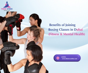 Boxing classes in Dubai focusing on fitness, strength training, and mental health benefits